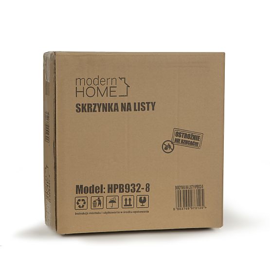 Poštovní schránka dopisy noviny pozinkovaná ocel ModernHome