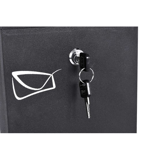 Poštovní schránka na dopisy Odvin černá