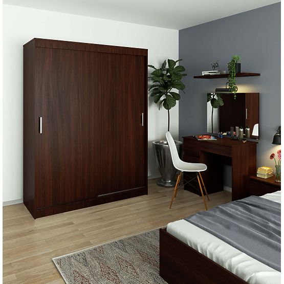 POSUVNÁ SKŘÍŇ 150 cm CLP MONO WENGE