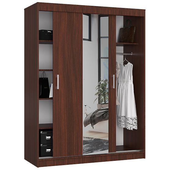 POSUVNÁ SKŘÍŇ 150cm CLP WENGE
