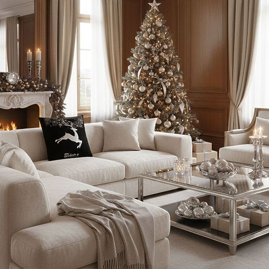 Povlak na vánoční polštář BC21