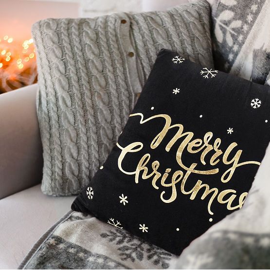 Povlak na vánoční polštář BC25