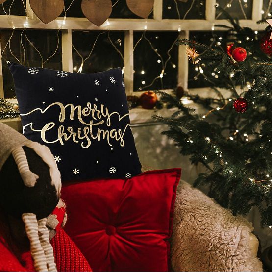 Povlak na vánoční polštář BC25