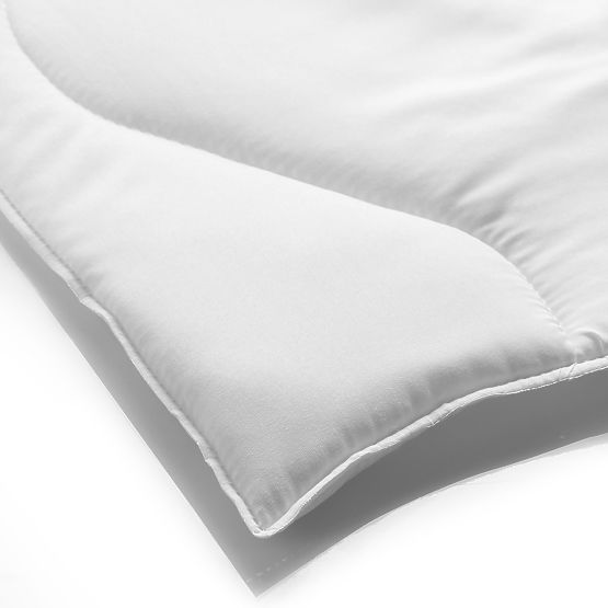 Přikrývka INEZ barva bílá caro klasický styl decoking