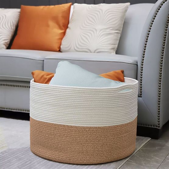 Přírodní koš BOHO - 55 cm  