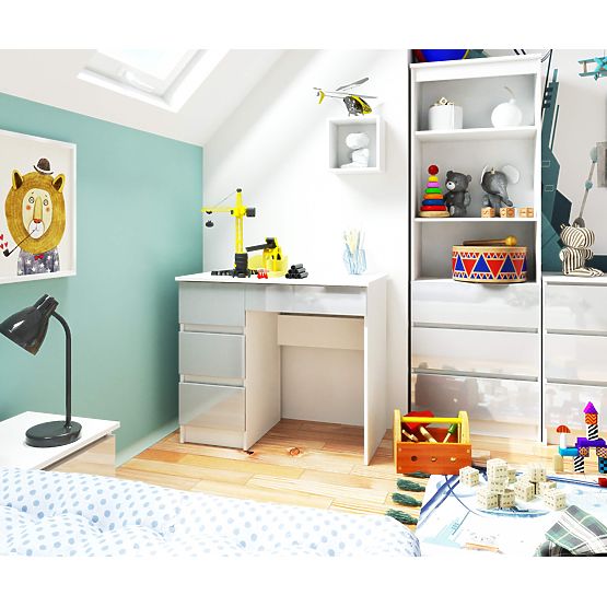 PSACÍ STŮL A-7 CLP METALIK LESK LEVOSTRANNÝ