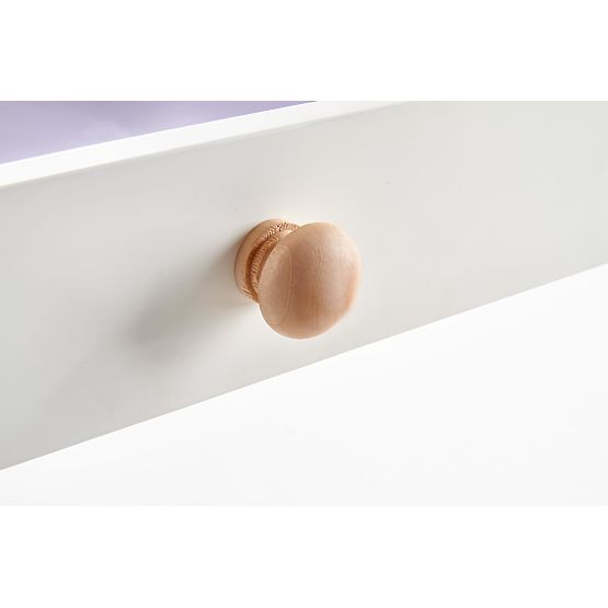 Psací stůl B34 - bílý/dub sonoma