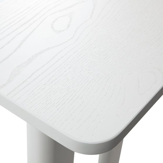 Psací stůl/konsola Lichi 120 cm, bílá, oblouky
