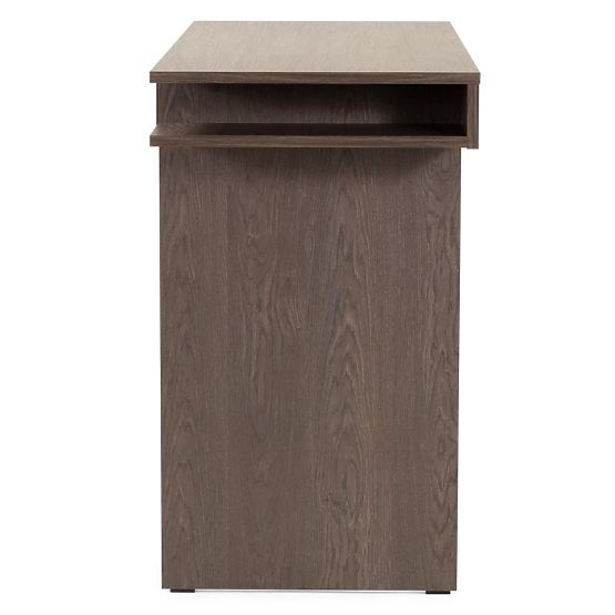 Psací stůl/konzole se zásuvkou Kanso, Dub Baltic Storm