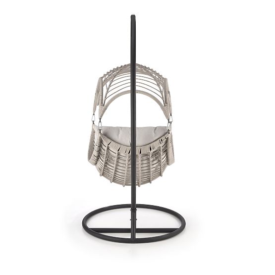 RASMUS zahradní křeslo, světle šedá (3p=1ks)