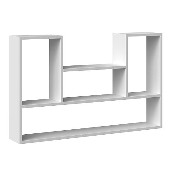 Regál BILBAO 4P BÍLÝ