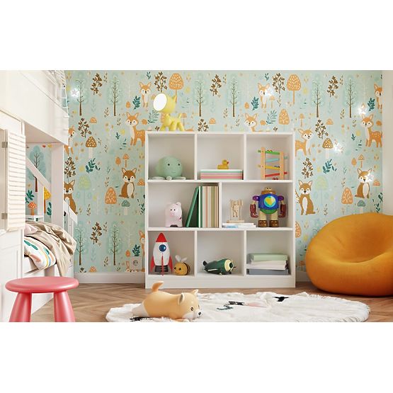 Regál Fiesta 8P BÍLÝ