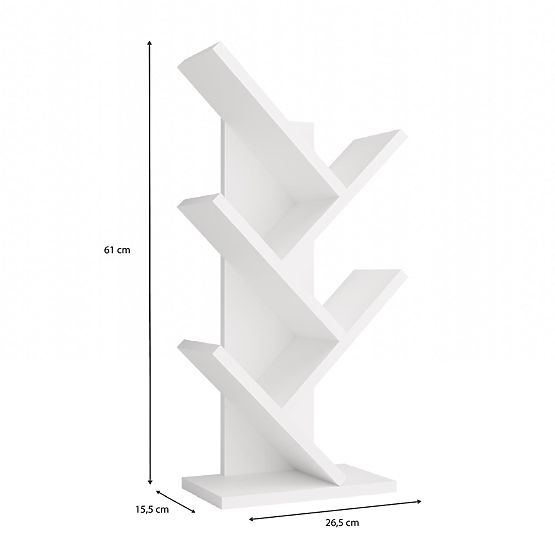 Regál Funny MINI BÍLÝ