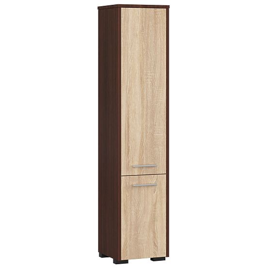 REGÁL KOUPELNA FIN SLOUPEK 30 2D 140cm VENGE / SONOMA
