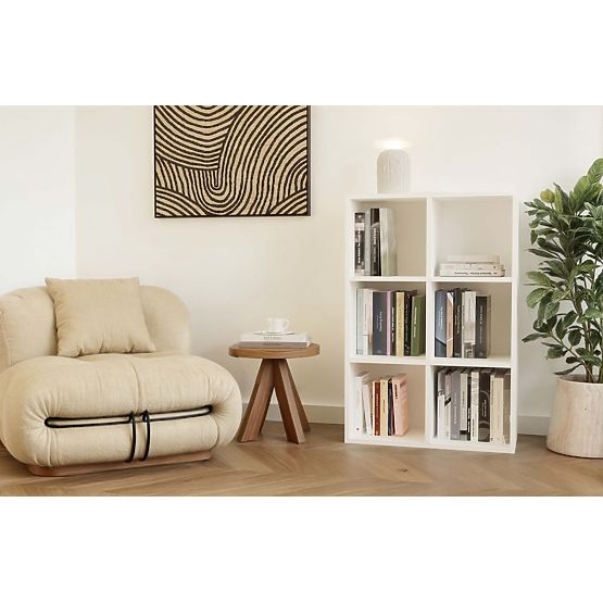 Regál Malax MINI 2X3 BÍLÝ