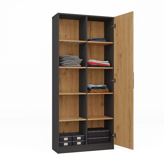 Regál Malwa RD/80 ANTRACIT ARTISAN