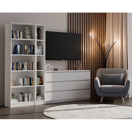 Regál Onyx R25 BÍLÝ