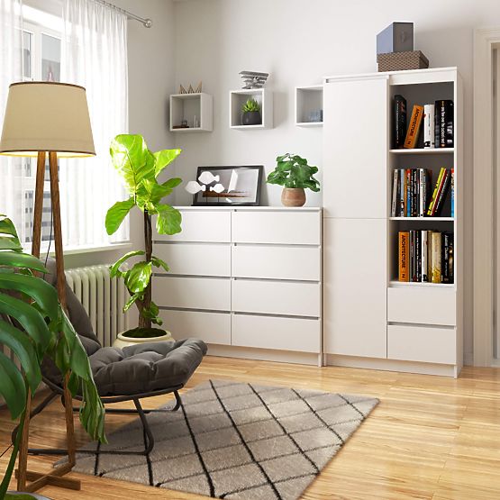 REGÁL R11 R80 1D 2SZ CLP PK BÍLÝ