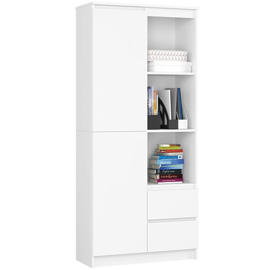 REGÁL R11 R80 1D 2SZ CLP PK BÍLÝ
