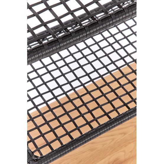 Regál REG-21 - zlatý dub/černý