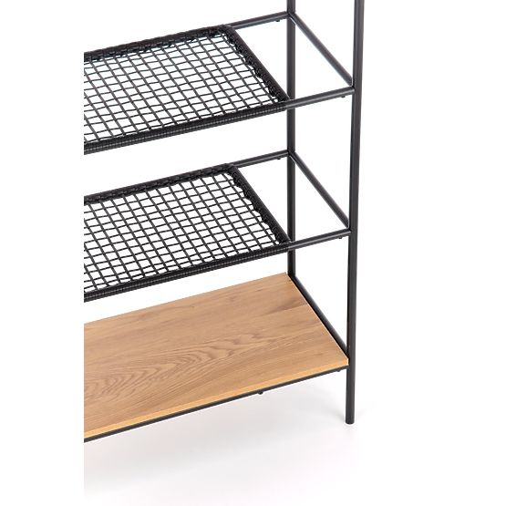 Regál REG-21 - zlatý dub/černý