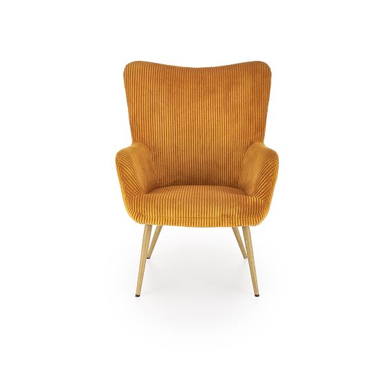 Relaxační křeslo AMARO - hořčicové