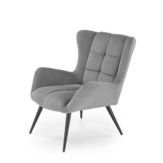 Relaxační křeslo BYRON - šedé 