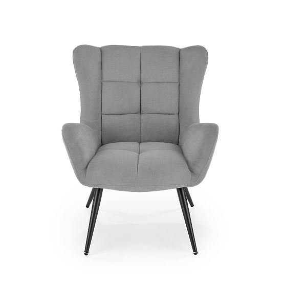 Relaxační křeslo BYRON - šedé 