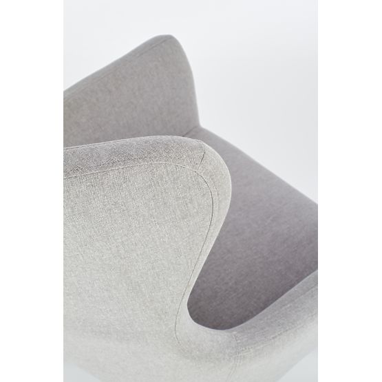Relaxační křeslo COTTO světle šedé