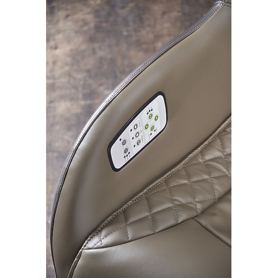 Relaxační křeslo DOPIO s masážní funkcí béžové