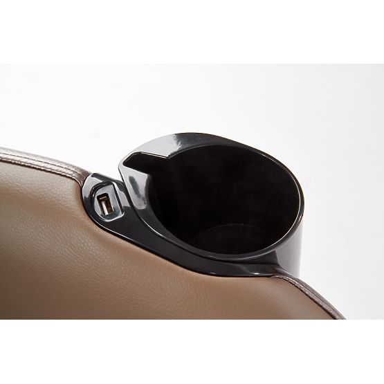 Relaxační křeslo DOPIO s masážní funkcí béžové