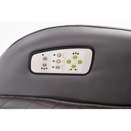 Relaxační křeslo DOPIO s masážní funkcí, šedé