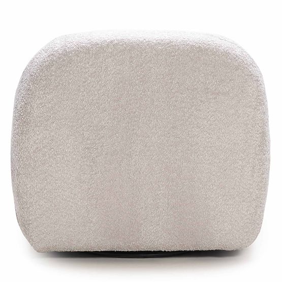 Relaxační křeslo Giorgia s otočnou základnou, šedobéžové