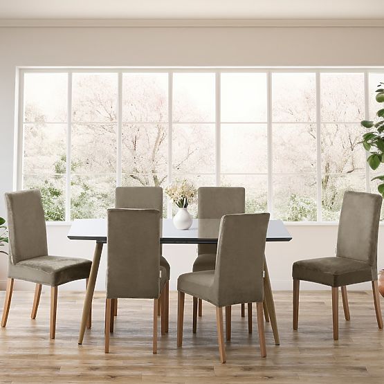 RESTILO potah na pohovku SENTO barva béžová hladký klasický styl