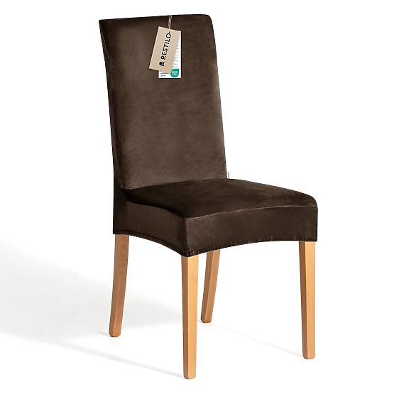 RESTILO potah na pohovku SENTO barva hnědá hladký klasický styl