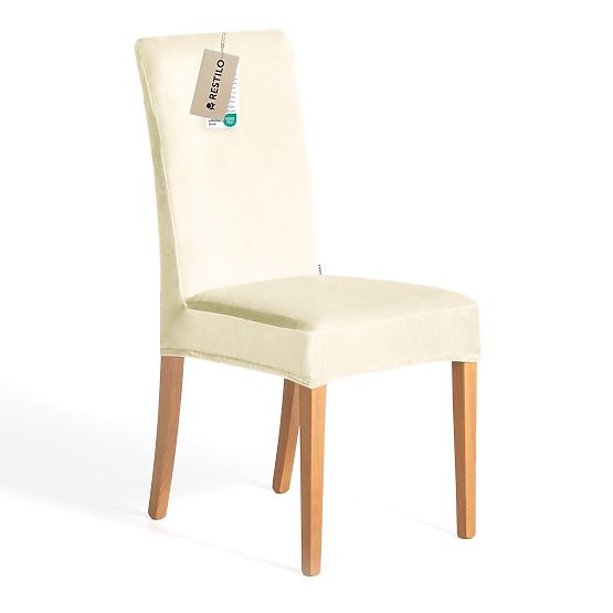 RESTILO potah na pohovku SENTO barva krémová hladký klasický styl