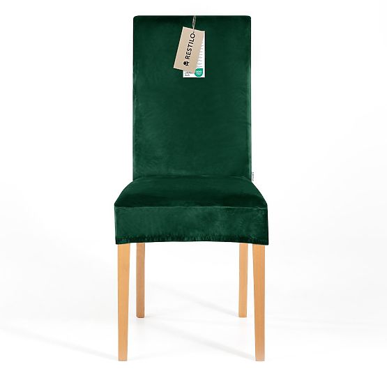 RESTILO potah na pohovku SENTO barva lahvově zelená hladký klasický styl