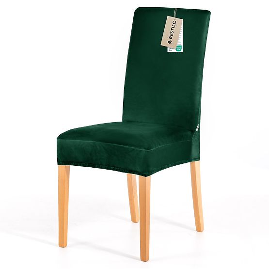 RESTILO potah na pohovku SENTO barva lahvově zelená hladký klasický styl