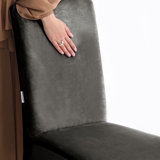 RESTILO potah na pohovku SENTO barva ocelová hladký klasický styl