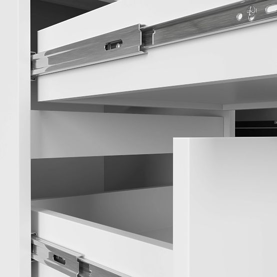 ROHOVÝ STŮL B20 CLP LEVOSTRANNÝ PK BÍLÝ