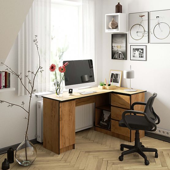 ROHOVÝ STŮL B20 CLP PRAVOSTRANNÝ PK DUB CRAFT