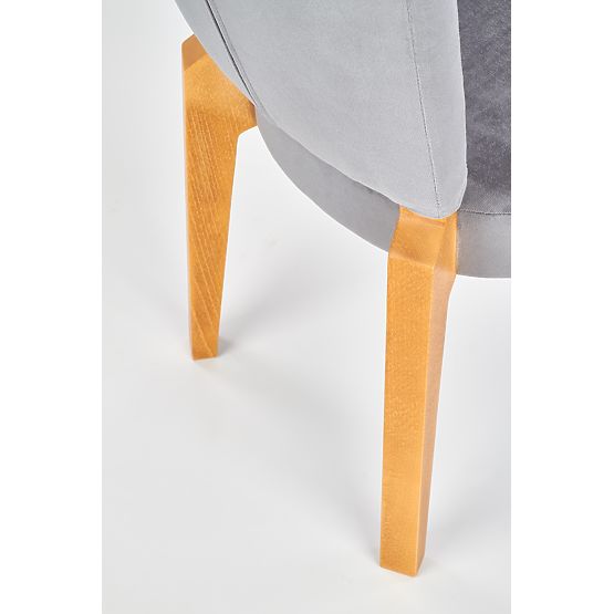 ROIS židle dub medový / šedý 