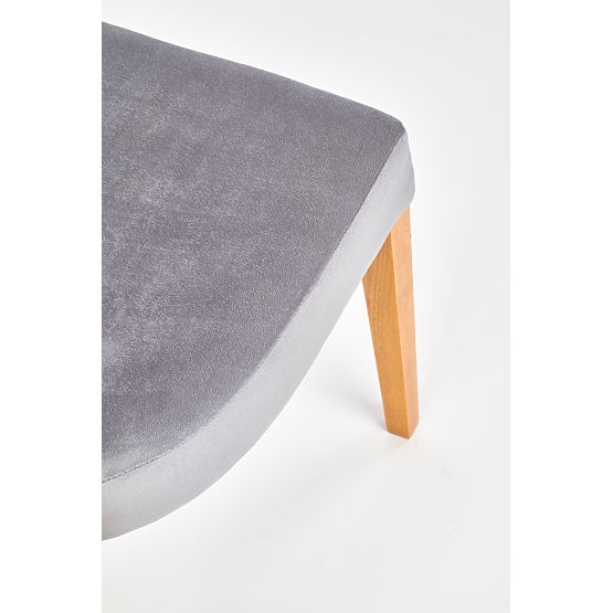 ROIS židle dub medový / šedý 