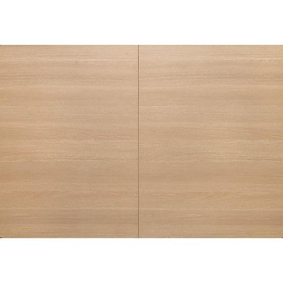 Rozkládací stůl GIACOMO, deska - přírodní, noha - černá 