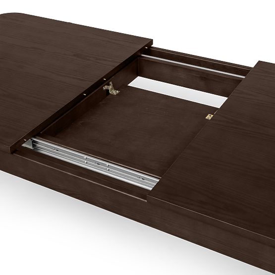 Rozkládací stůl Iselio 160-200 cm, obdélníkový, ořech