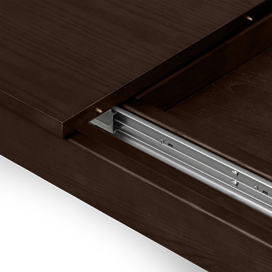 Rozkládací stůl Iselio 160-200 cm, obdélníkový, ořech