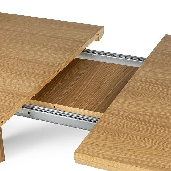 Rozkládací stůl Marbella 160-200 cm, obdélníkový, přírodní