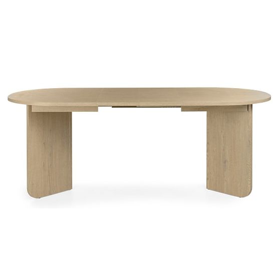 Rozkládací stůl Mou 140-200 cm, Dub Cremona Torro, oválná deska