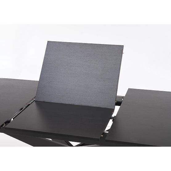 Rozkládací stůl SANDRO, černý (2p=1ks)