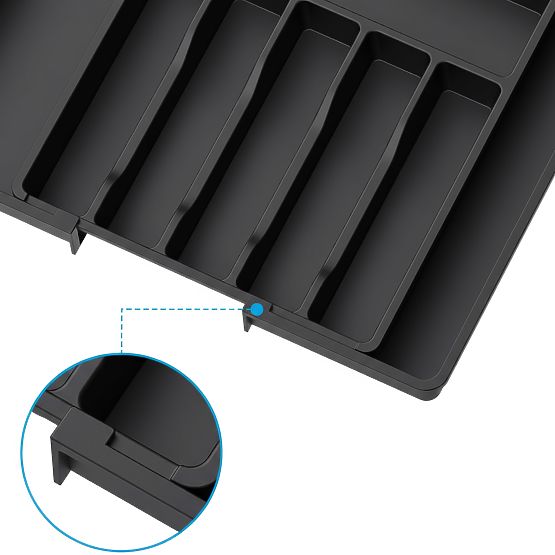 Roztažitelný organizér na příbory GARFO